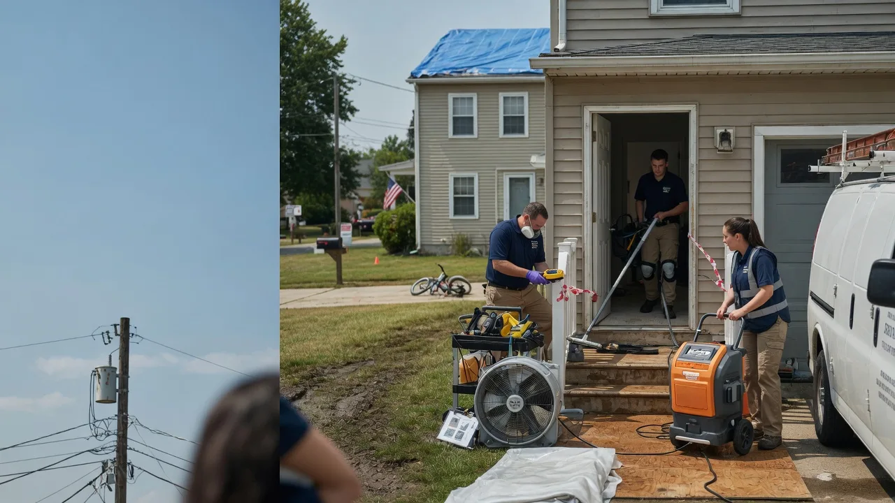 Water Damage Repair in Mellott, IN near me